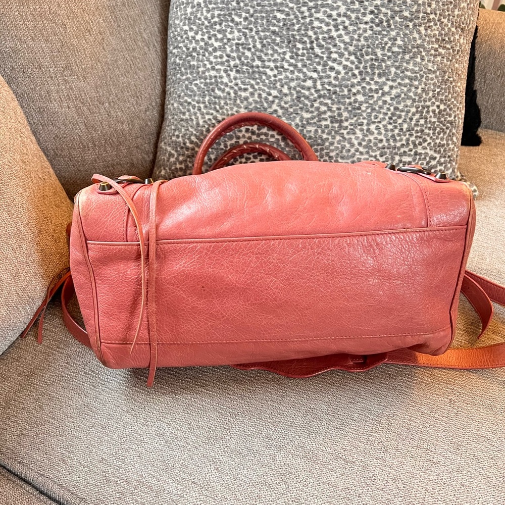Balenciaga Agneau Classic Hardware City Velo Pink Sorbet Bag - Picture 9 of 15